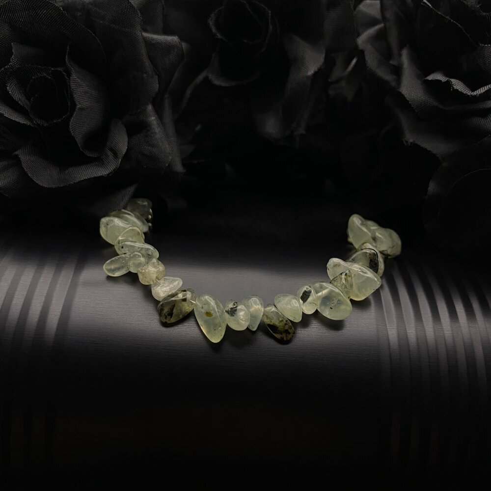 Natural Crystals Stretchy Chip Bracelets, Emstone Beads Bracelet, Stone Bracelet